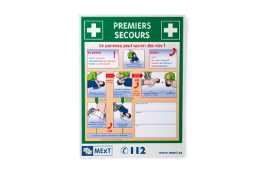 
            Panneau premiers secours
    