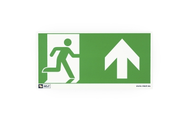 
            Signalisation photoluminescente - sortie de secours tout droit / +1
    